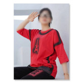 ست تیشرت لانگ و شلوار بگ کد محصول: 296